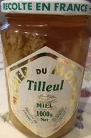 Mängden socker i Miel tilleul