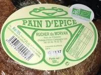Mängden socker i Pain d'épice