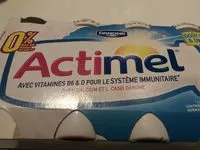 Mängden socker i Actimel 0%