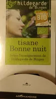 Mängden socker i Tisane Bonne Nuit Bio - 20 Sachets - Hildegarde De Bingen