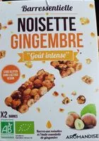 Mängden socker i Barrssentielle Noisette gingembre "goût intense"