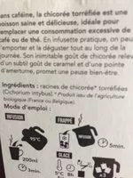 Mängden socker i Chicorée Torréfiée Bio - 20 Sachets - Aromandise