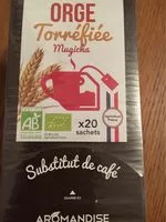 Mängden socker i Orge torrefiee