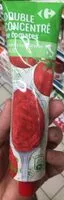 Mängden socker i Double concentré de tomates