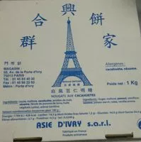 Mängden socker i Nougat aux cacahuètes