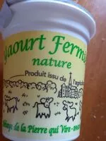 Mängden socker i Yaourt fermier nature