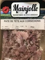 Mängden socker i Pâté de tête aux cornichons