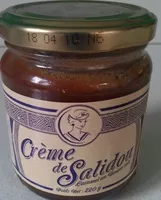 Mängden socker i Crème de Salidou