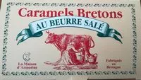 Mängden socker i Caramels Bretons au beurre salé