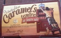 Mängden socker i Caramels tendres au beurre salé