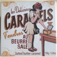 Mängden socker i Les Délicieux Caramels tendres au beurre salé