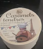 Mängden socker i Caramels tendre - mini boîte en bois tricolore