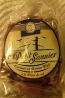 Mängden socker i caramels au beurre frais et à la fleur de sel