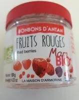 Mängden socker i Bonbon d'Antan fruits rouges