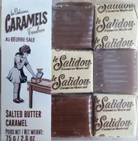 Mängden socker i Les Délicieux CARAMELS Tendres AU BEURRE SALÉ