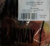 Mängden socker i Pomme gala