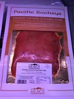 Mängden socker i Saumon sockeye sauvage fumé
