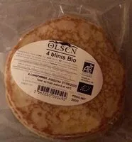 Mängden socker i 4 blinis bio