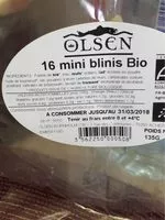 Mängden socker i Mini blinis bio