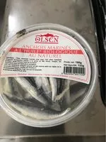 Mängden socker i Anchois marines à l huile bio