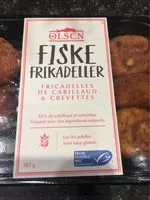 Mängden socker i Fricadelles de Cabillaud et Crevettes