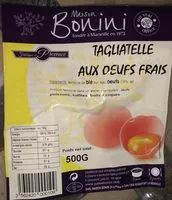 Mängden socker i Tagliatelle aux œufs frais