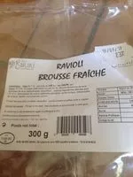 Mängden socker i Ravioli brousse fraiche