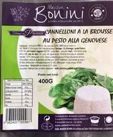 Mängden socker i Cannelloni a la Brousse au pesto Genovese