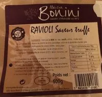 Mängden socker i Ravioli saveur truffe