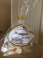 Mängden socker i Nougat au miel