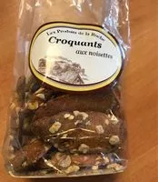 Mängden socker i Croquants aux noisettes