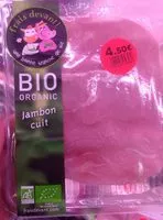 Mängden socker i Jambon cuit Bio