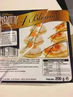 Mängden socker i Blinis