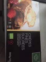 Mängden socker i Crêpes fines sucrées