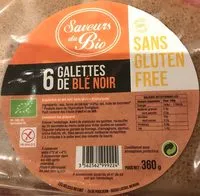 Mängden socker i Galettes de blé noir