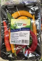 Mängden socker i Panaché de piments