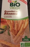 Mängden socker i Gressins au sésame