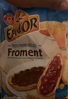 Mängden socker i Petits pains grillés