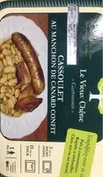 Mängden socker i Cassoulet au manchon de canard confit