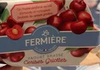 Mängden socker i Yaourt brassé cerise griotte