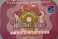 Mängden socker i Glace aux Marrons