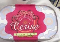 Mängden socker i Sorbet cerise