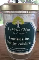 Mängden socker i Saucisses aux lentilles