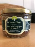 Mängden socker i Pâté de campagne Pur Porc piquant au piment d'Espelette