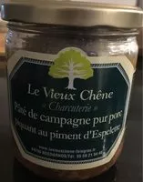 Mängden socker i Pate de campagne pur porc