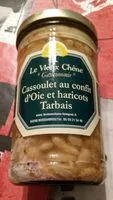Mängden socker i Cassoulet confit oie haricots tarbais