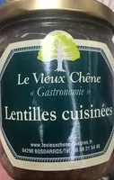 Mängden socker i Lentilles cuisinées