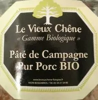 Mängden socker i Pate de campagne pur porc bio