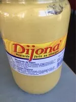 Mängden socker i Moutarde Forte au vinaigre