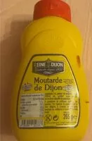 Mängden socker i Moutarde de Dijon